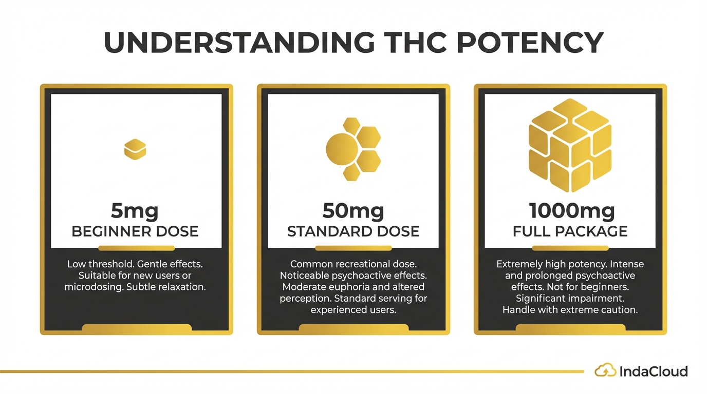 THC Edible Potency Comparison