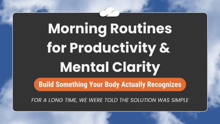 Build a Morning That Moves You (Not One That Drains You)